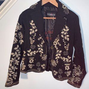 Dress Up or Down Embroidered Jacket